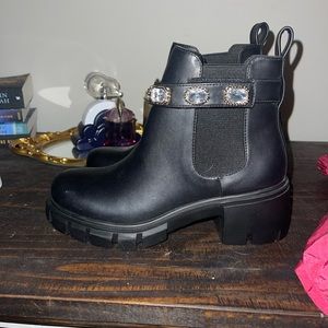 Madden Girl Black Boots